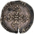 Moneda, Francia, Henri III, Demi Franc, 1578, Troyes, BC+, Plata, Sombart:4716