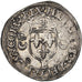 Monnaie, France, Henri II, Douzain aux croissants, 1549, Rouen, TTB+, Billon