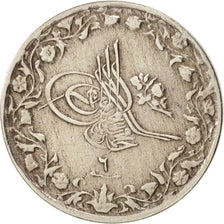 Egitto, Muhammad V, 1/10 Qirsh, 1913, Misr, BB, Rame-nichel, KM:302