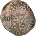 Münze, Frankreich, Henri IV, Douzain du Dauphiné, 1593, Grenoble, SGE+