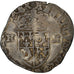 Monnaie, France, Henri IV, Douzain du Dauphiné, 1594, Grenoble, TB, Billon