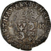 Moneda, Francia, Henri IV, Douzain du Dauphiné, 1594, Grenoble, MBC, Vellón