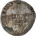 Monnaie, France, Charles IX, Douzain du Dauphiné, 1575, Grenoble, TTB, Billon