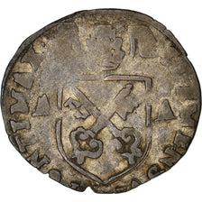 Coin, France, Comtat-Venaissin, Clément VIII, Douzain, 1593, Avignon