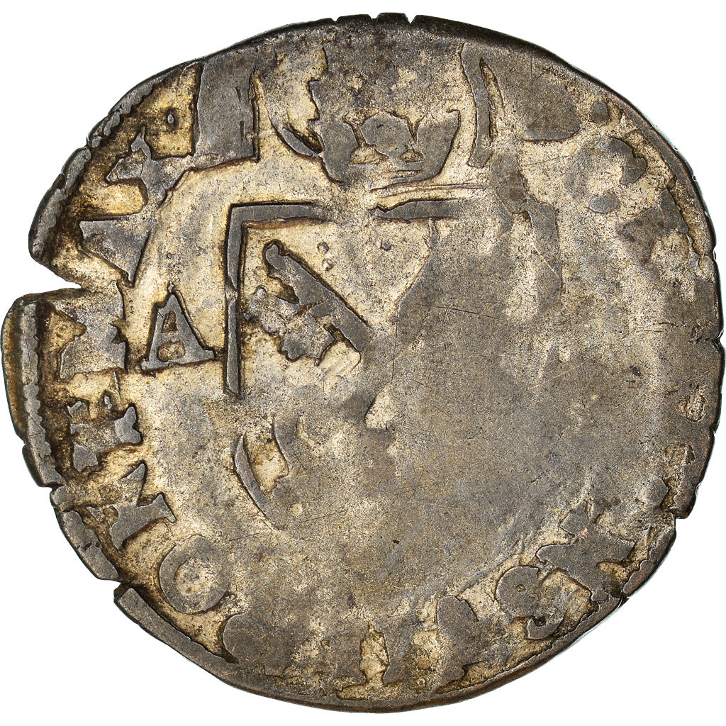 Moneda, Francia, Comtat-Venaissin, Clément VIII, Douzain, 1594, Avignon, BC+