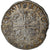 Moeda, França, Henri IV, Douzain, 1593, Riom, VF(30-35), Lingote, Sombart:4420