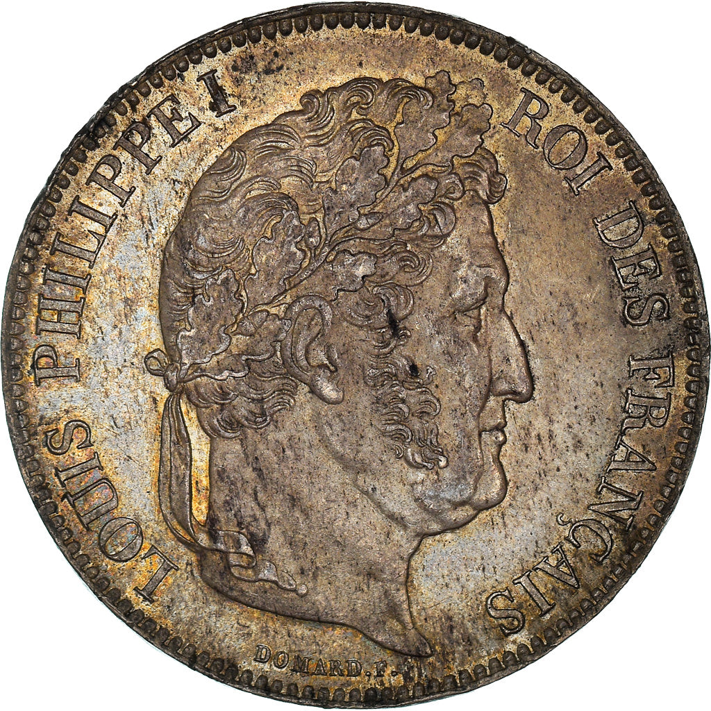 Münze, Frankreich, Louis-Philippe, 5 Francs, 1834, La Rochelle, UNZ, Silber