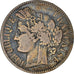 Coin, France, Cérès, 2 Francs, 1871, Bordeaux, VF(30-35), Silver, KM:816.2