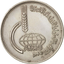 Egitto, 10 Piastres, 1969, BB, Rame-nichel, KM:419