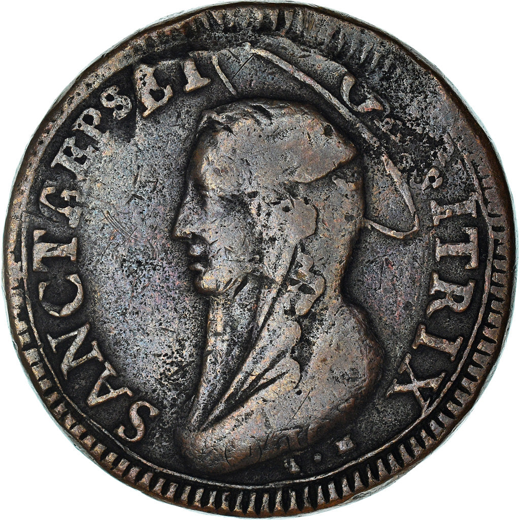Monnaie, États italiens, PAPAL STATES-TIVOLI, 5 Baiocchi, 1797, Tivoli