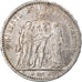 Coin, France, Hercule, 5 Francs, 1873, Paris, EF(40-45), Silver, KM:820.1