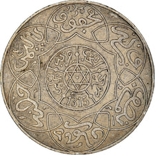 Coin, Morocco, 'Abd al-Aziz, 2-1/2 Dirhams, 1897, Berlin, AU(50-53), Silver
