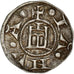 Coin, Italy, GENOA, Republic, Denaro, 1139-1339, Genoa, AU(55-58), Silver