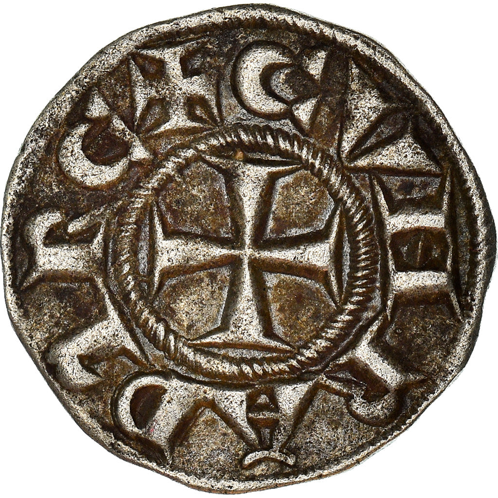 Moneta, Italia, GENOA, Republic, Denaro, 1139-1339, Genoa, SPL-, Argento