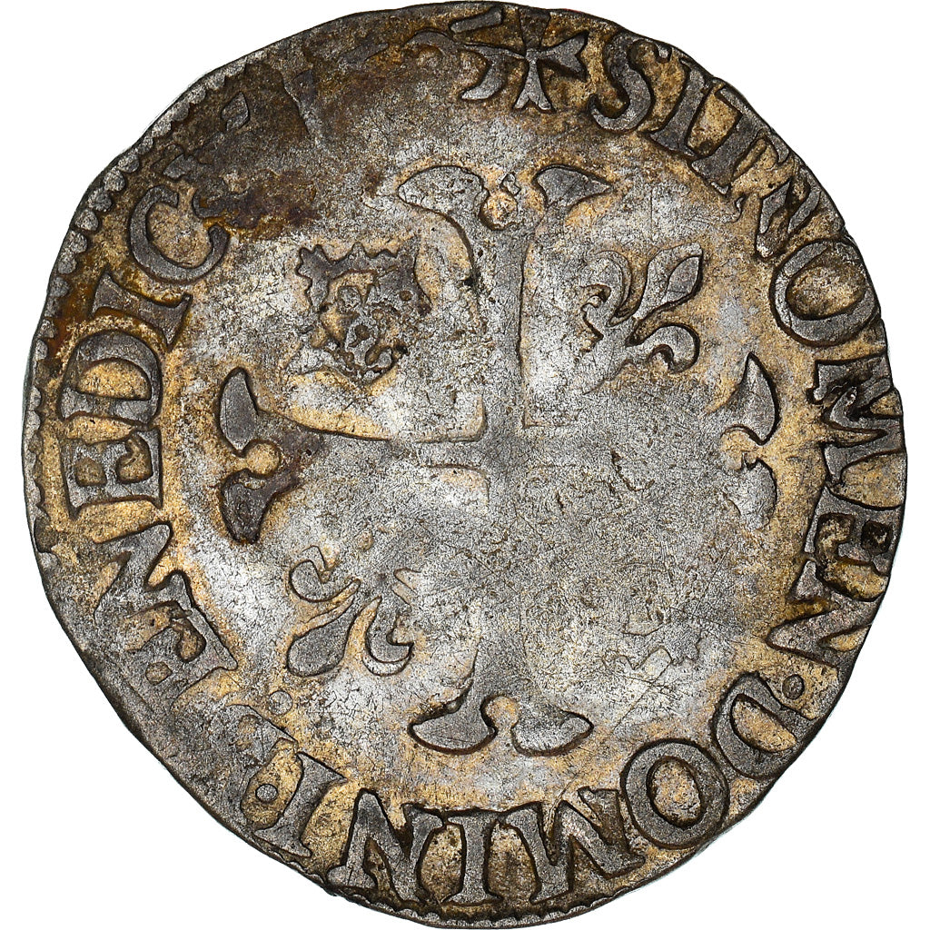 Monnaie, France, Henri IV, Douzain, 1595, Rouen, TTB, Billon, Sombart:4420