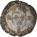 Coin, France, Henri IV, Douzain, 1596, Lyon, EF(40-45), Billon, Sombart:4420
