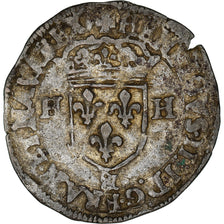 Münze, Frankreich, Henri IV, Douzain aux deux H, 1602, Aix-en-Provence, S+
