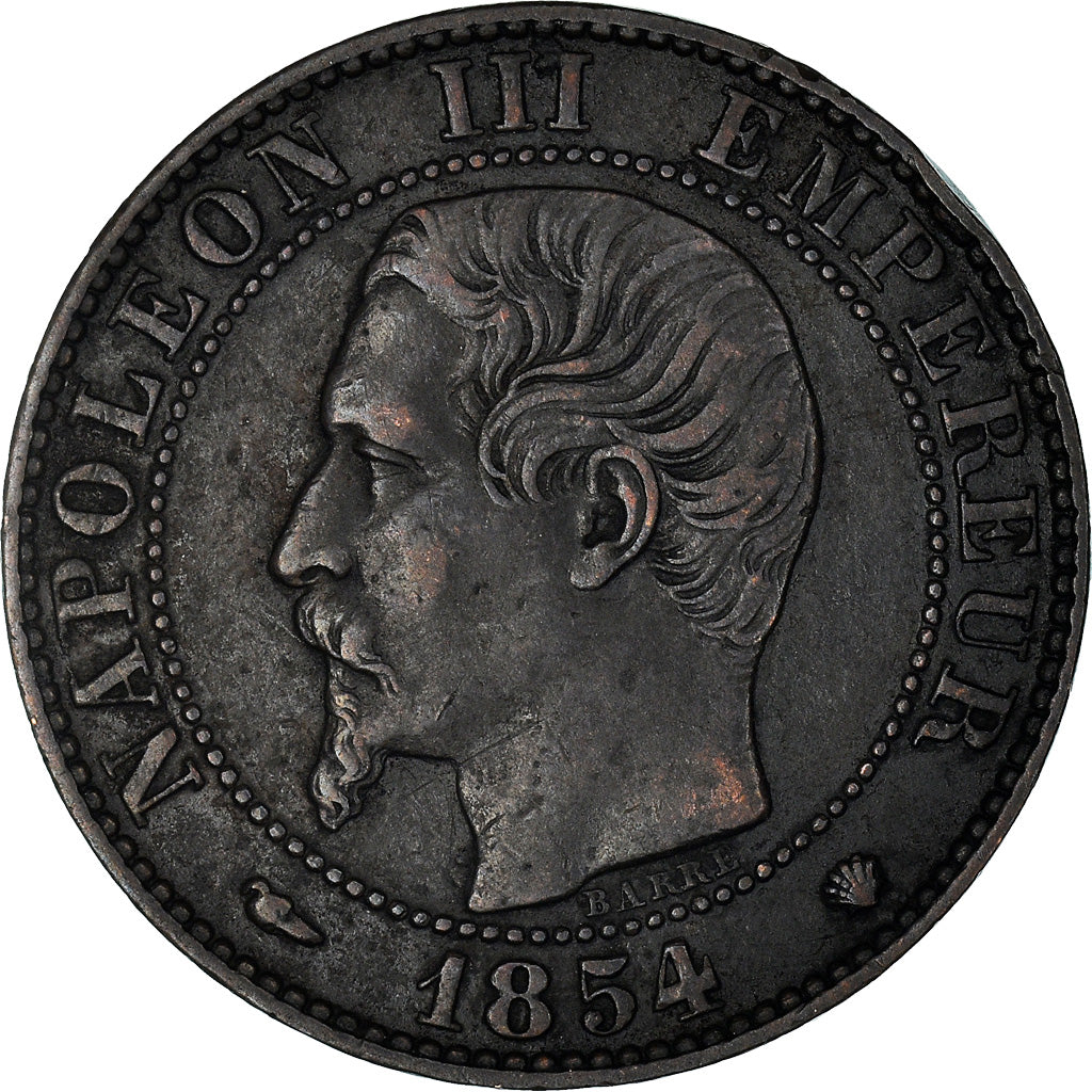 Munten, Frankrijk, Napoleon III, Napoléon III, 5 Centimes, 1854, Marseille, ZF
