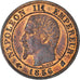 Coin, France, Napoleon III, Napoléon III, Centime, 1856, Bordeaux, AU(55-58)