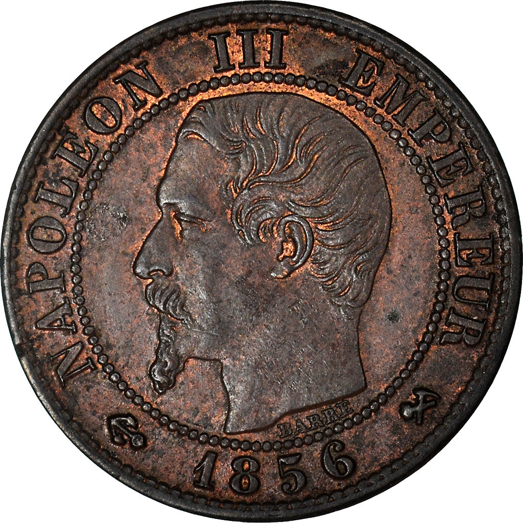 Münze, Frankreich, Napoleon III, Napoléon III, Centime, 1856, Rouen, SS+