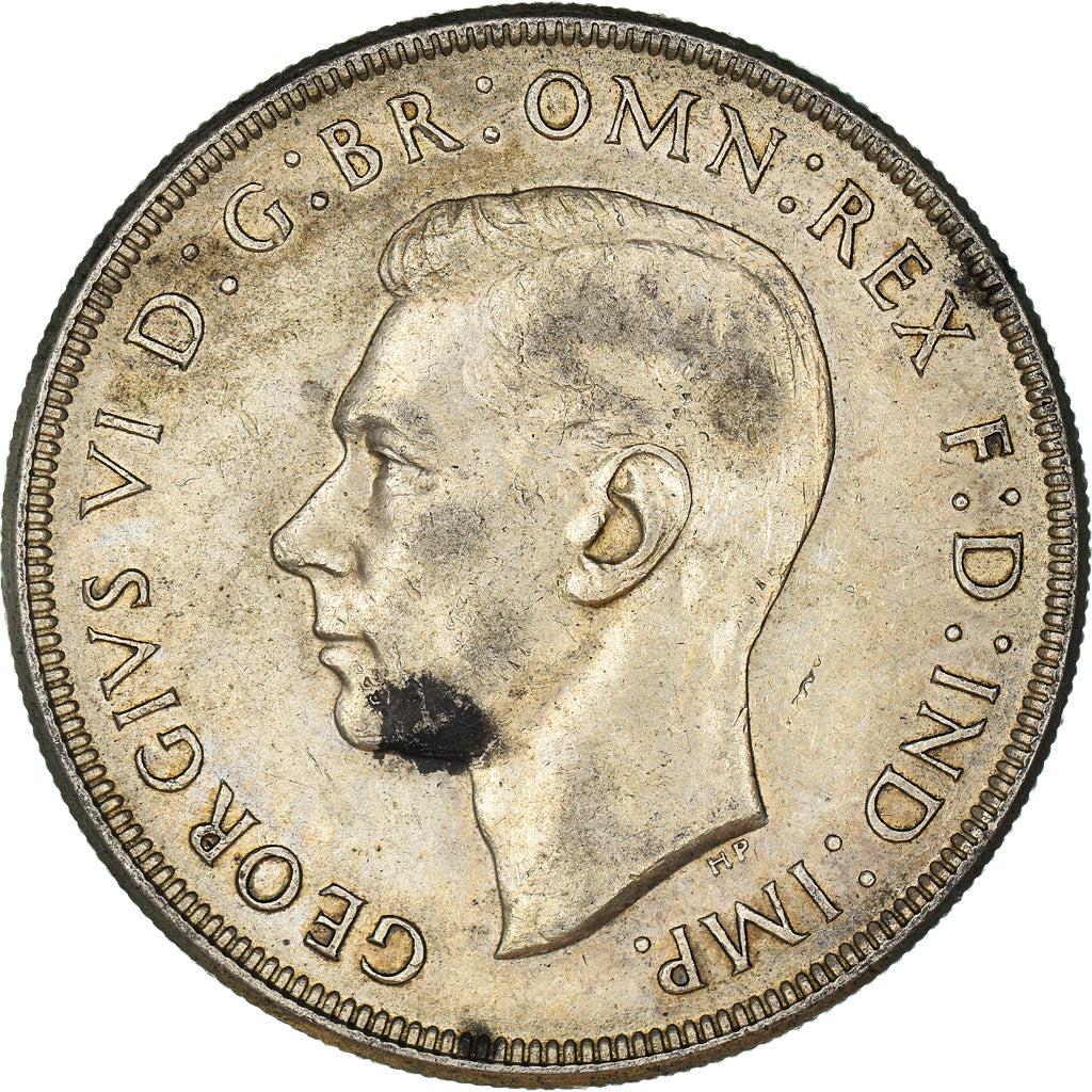Coin, Australia, George VI, Crown, 1937, Melbourne, EF(40-45), Silver, KM:34