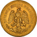 Moneda, México, 50 Pesos, 1923, Mexico City, EBC, Oro, KM:481
