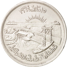 Egypt, 50 Piastres, 1964, AU(50-53), Silver, KM:407
