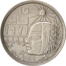 Ägypten, 5 Piastres, 1979, AU(50-53), Copper-nickel, KM:466