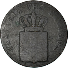 Coin, Greece, Othon, 5 Lepta, 1833, VG(8-10), Copper, KM:16