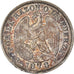 Moneda, Chile, 20 Centavos, 1878, Santiago, EBC, Plata, KM:138.1