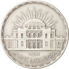 Egypt, 25 Piastres, 1957, EF(40-45), Silver, KM:389
