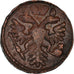 Moneta, Russia, Denga, 1/2 Kopek, 1737, BB, Rame, KM:188