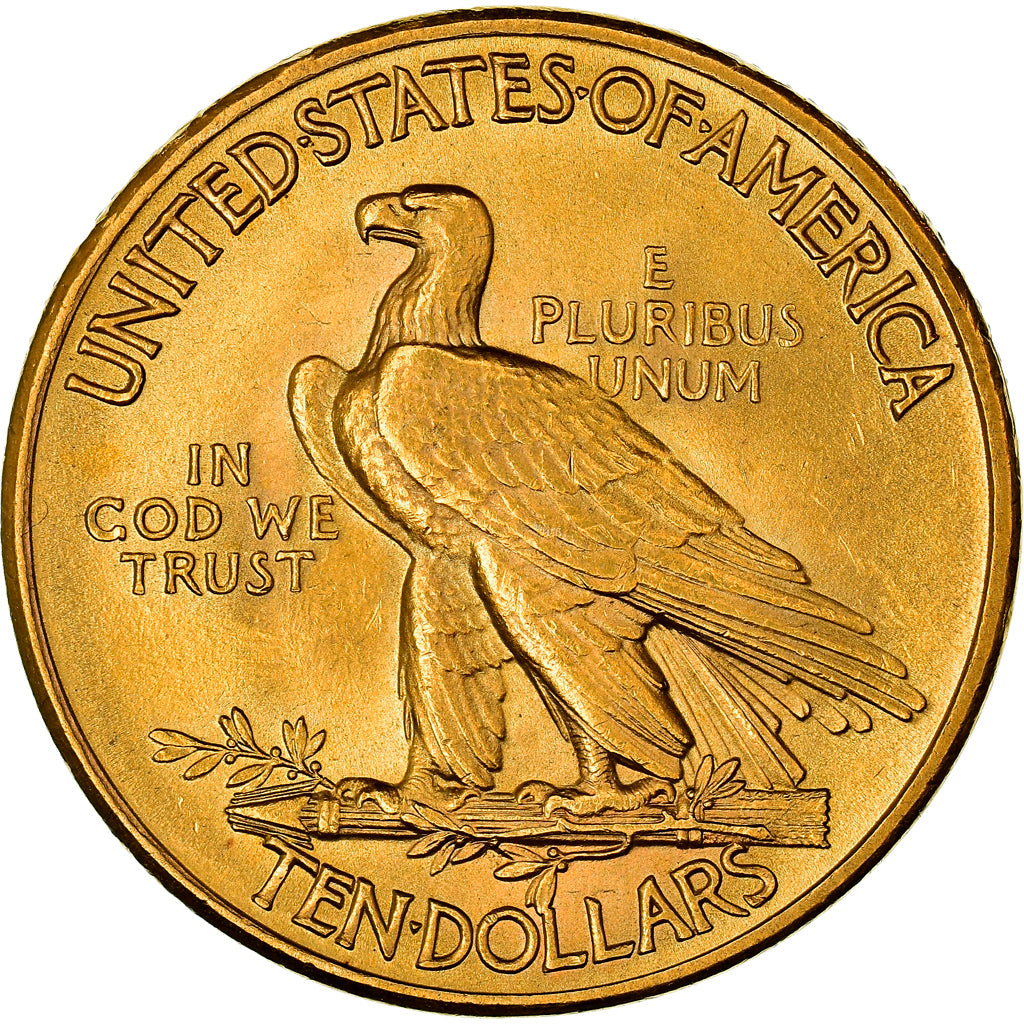 Coin, United States, Indian Head, 10 Dollars, 1932, Philadelphia, MS(60-62)