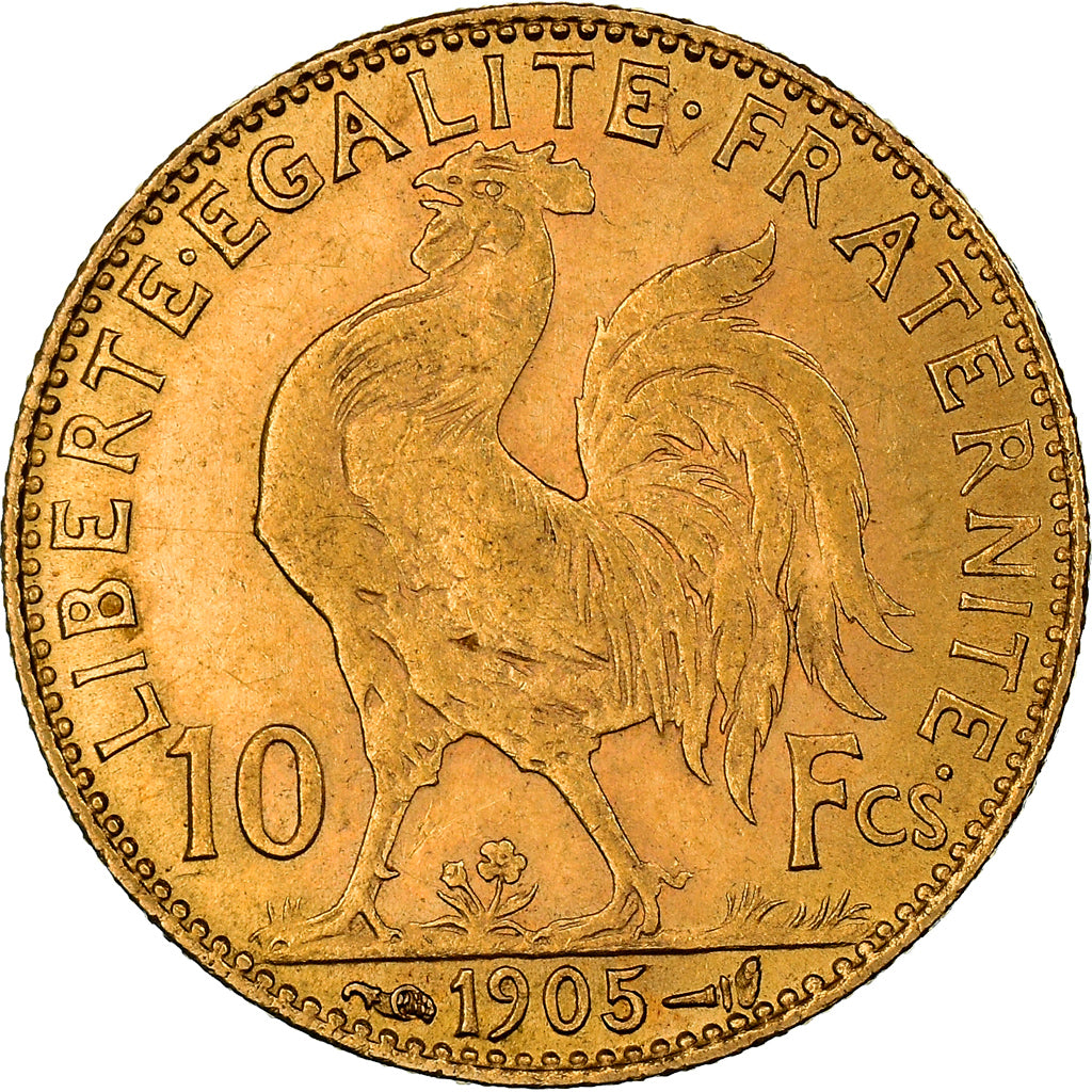 Monnaie, France, Marianne, 10 Francs, 1905, Paris, TTB+, Or, Gadoury:1017