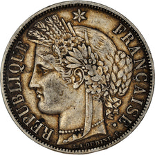 Coin, France, Cérès, 5 Francs, 1870, Paris, EF(40-45), Silver, KM:818.1