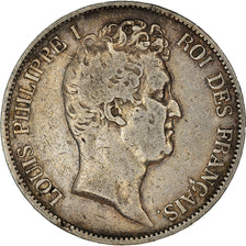 Coin, France, Louis-Philippe, 5 Francs, 1831, Rouen, VF(20-25), Silver
