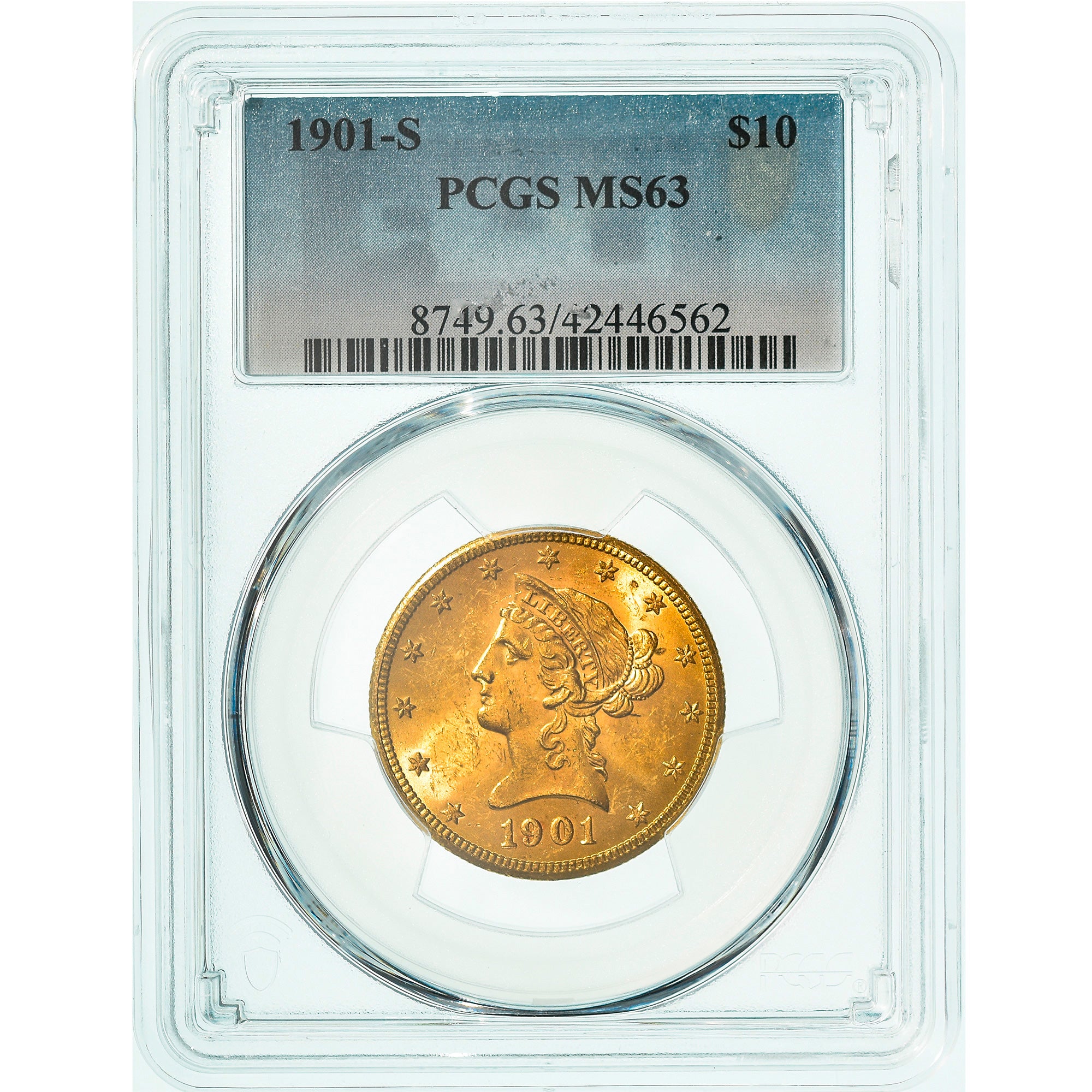 Monnaie, États-Unis, Coronet Head, $10, Eagle, 1901, U.S. Mint, San Francisco