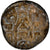 Moneta, Belgio, Principalty of Liege, Albert de Cuyck, Denarius, 1195-1200, BB
