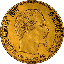 Moneta, Francia, Napoleon III, 5 Francs, 1859, Paris, BB+, Oro, KM:787.1