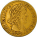Moneta, Francia, Louis XIII, 1/2 Louis d'or, 1642, Paris, BB, Oro, Gadoury:57
