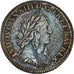 Monnaie, France, Louis XIII, 1/12 Ecu, 1643, Paris, 2ème poinçon de Warin