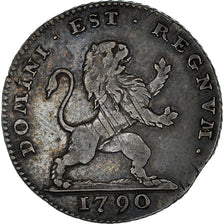 Coin, AUSTRIAN NETHERLANDS, 10 Sols, 10 Stuivers, 1790, Brussels, AU(50-53)