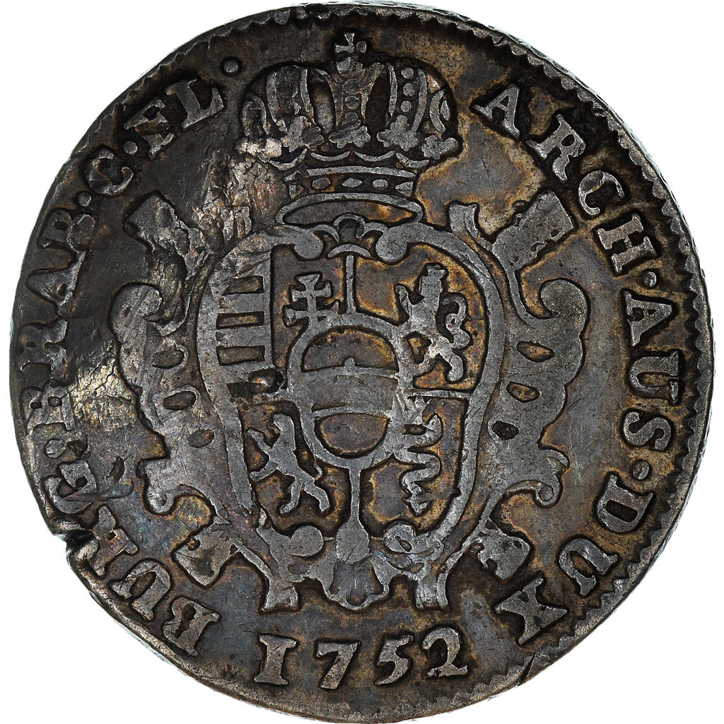 Coin, AUSTRIAN NETHERLANDS, Maria Theresa, Escalin, Schelling, 1752, Anvers