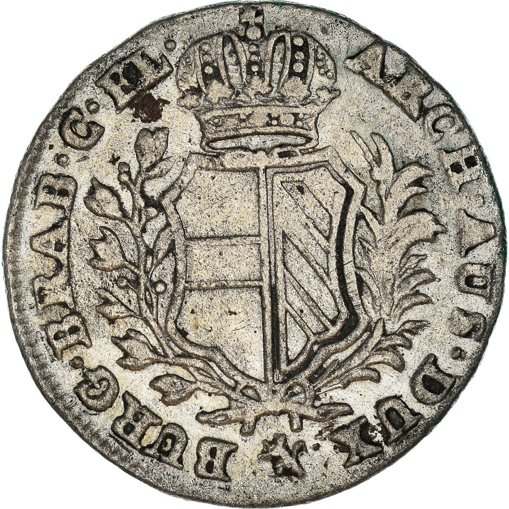 Munten, NEDERLANDS OOSTENRIJK, Maria Theresa, 10 Liards, 10 Oorden, 1751
