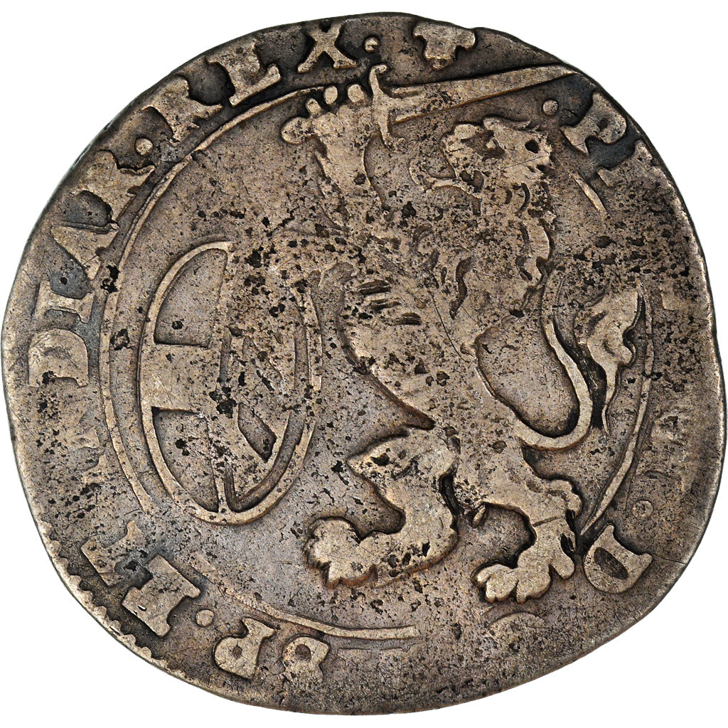 Coin, Spanish Netherlands, Philip IV, Escalin, 1624, Brussels, EF(40-45)