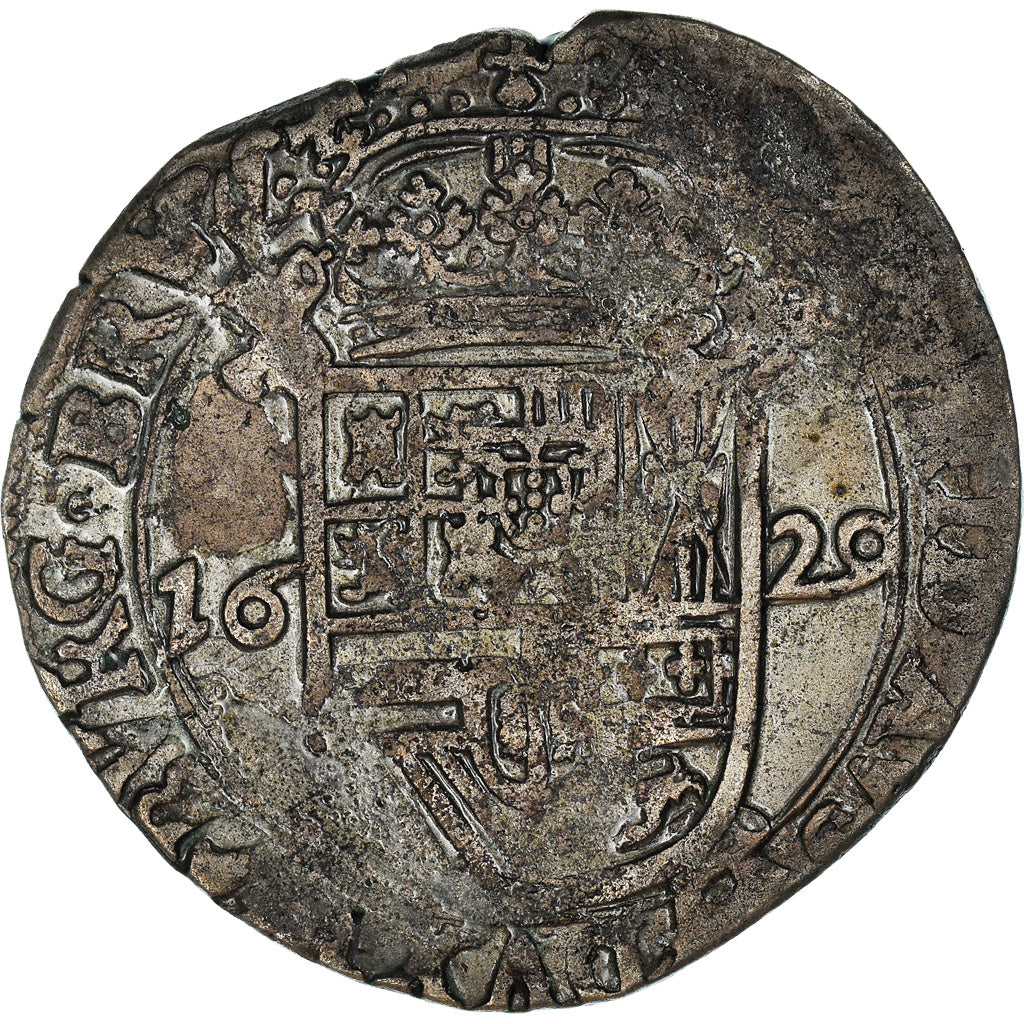 Münze, Spanische Niederlande, BRABANT, Philip IV, Escalin, 1629, Brabant, S+