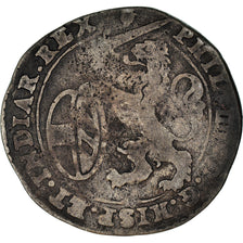Münze, Spanische Niederlande, BRABANT, Philip IV, Escalin, 1637, Antwerpen, S+