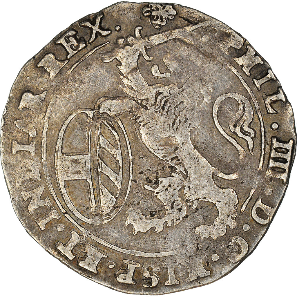 Monnaie, Pays-Bas espagnols, BRABANT, Philippe IV, Escalin, 1637, Brabant, TTB