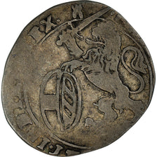 Coin, Spanish Netherlands, TOURNAI, Philip IV, Escalin, 6 Sols, 1651, VF(20-25)