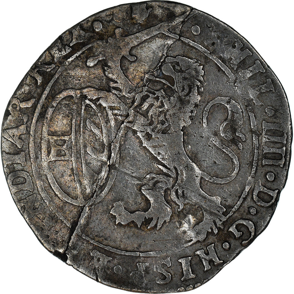 Coin, Spanish Netherlands, BRABANT, Philip IV, Escalin, 1652, Antwerp